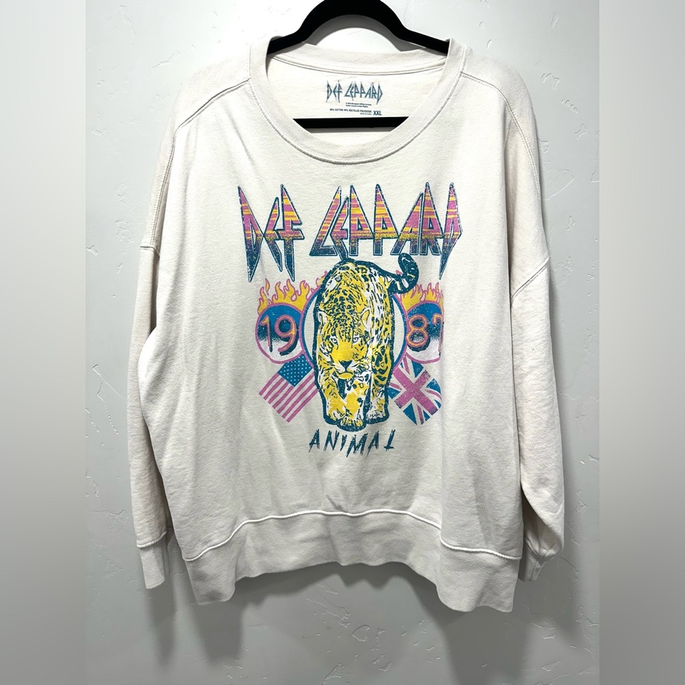 Off-White Def Leppard Graphic Sweater